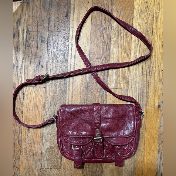 Handbags - Vintage Mini Handbag Burgundy